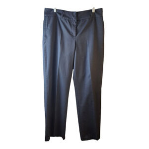 Chico's Size 2 Short Women's Size 12 Short Black Wide Leg Dress Pants Trousers